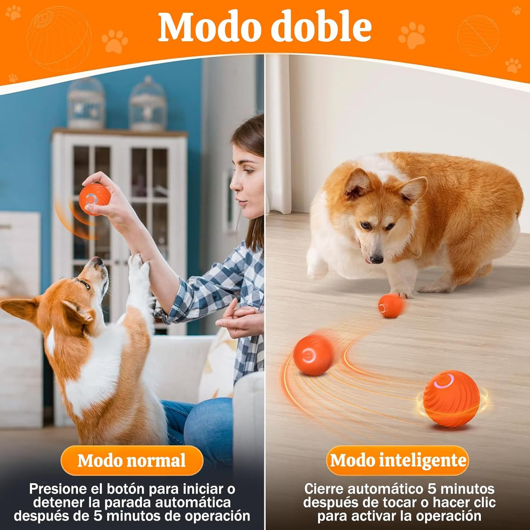 Bola Interactiva Inteligente Recargable (Perros y Gatos)